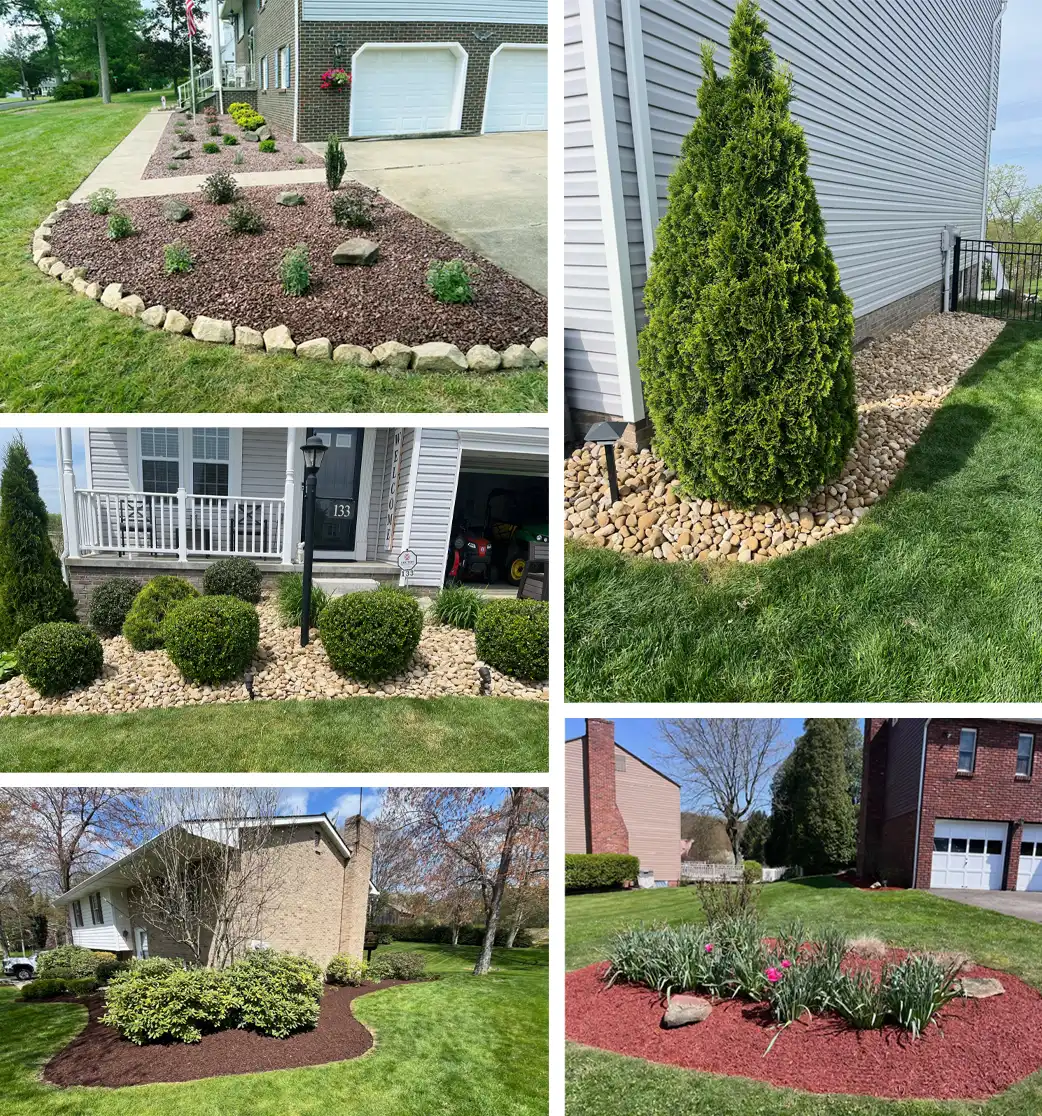 Blade Lawn care mulching, edging, mowing, landscaping